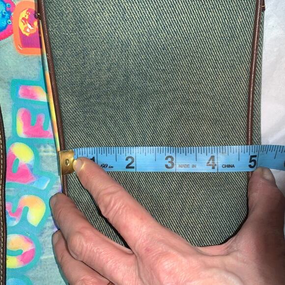 VINTAGE FRED SEGAL GRAFFITI ART MULTIMEDIA MUSIC PEACE LOVE THEME BOWLING BAG - Picture 14 of 14